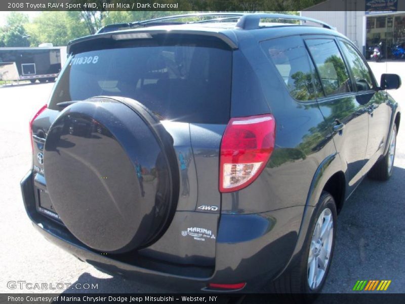 Flint Mica / Dark Charcoal 2008 Toyota RAV4 Sport 4WD
