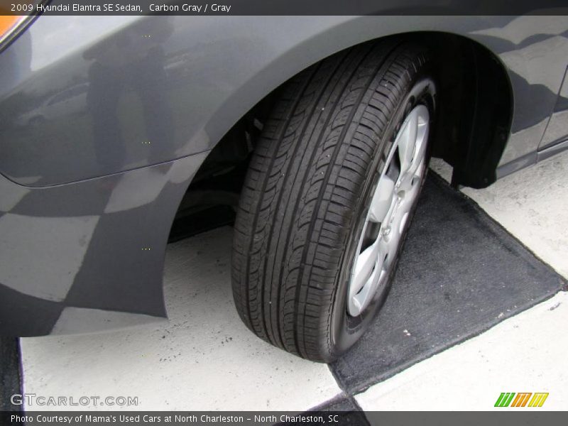 Carbon Gray / Gray 2009 Hyundai Elantra SE Sedan