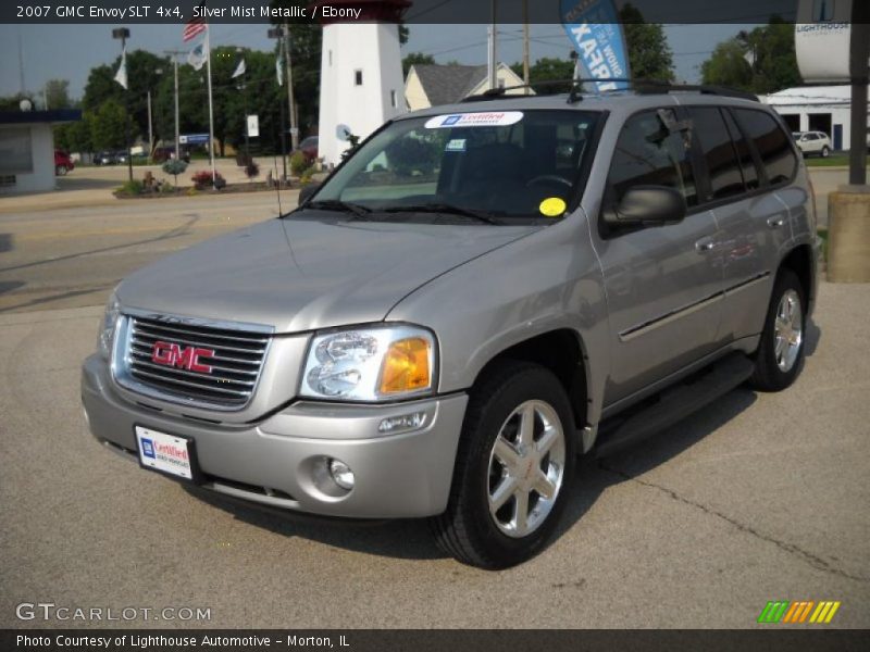 Silver Mist Metallic / Ebony 2007 GMC Envoy SLT 4x4