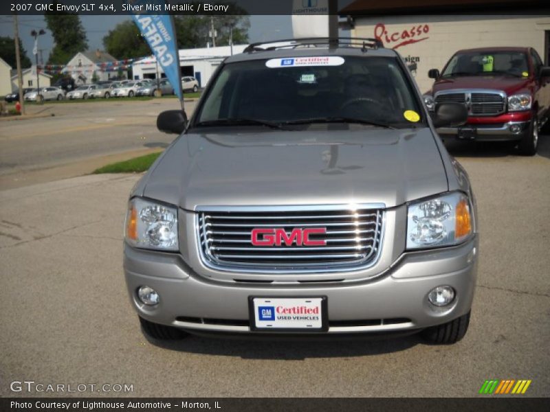Silver Mist Metallic / Ebony 2007 GMC Envoy SLT 4x4