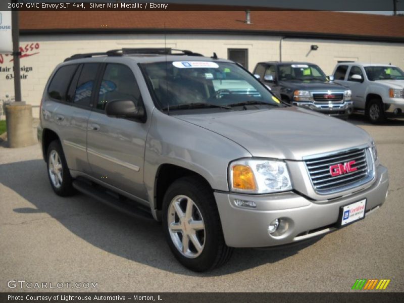 Silver Mist Metallic / Ebony 2007 GMC Envoy SLT 4x4