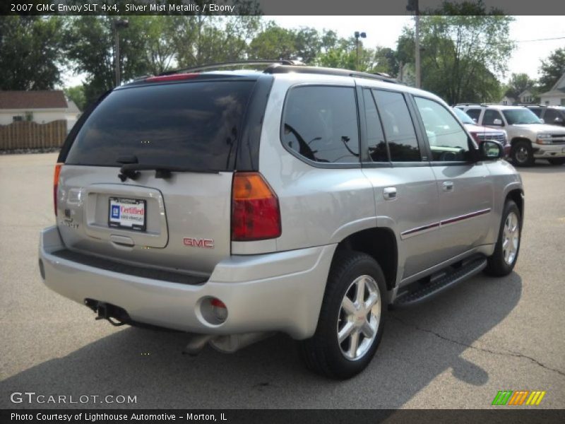 Silver Mist Metallic / Ebony 2007 GMC Envoy SLT 4x4