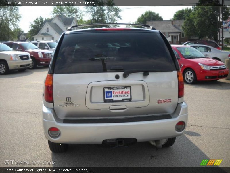 Silver Mist Metallic / Ebony 2007 GMC Envoy SLT 4x4