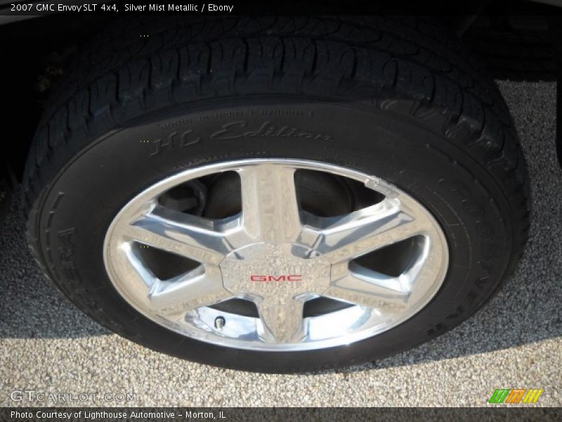 Silver Mist Metallic / Ebony 2007 GMC Envoy SLT 4x4