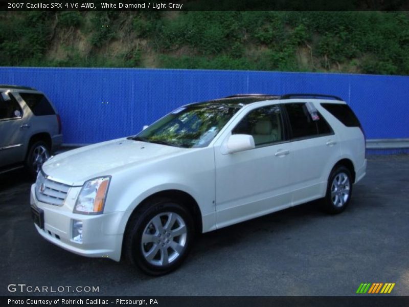 White Diamond / Light Gray 2007 Cadillac SRX 4 V6 AWD