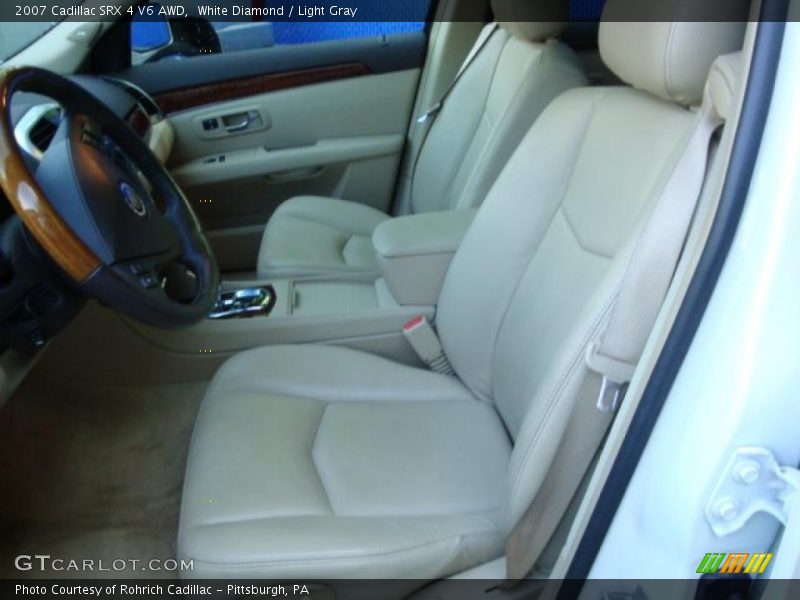 White Diamond / Light Gray 2007 Cadillac SRX 4 V6 AWD