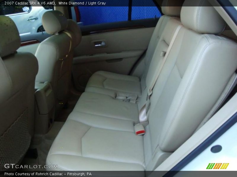 White Diamond / Light Gray 2007 Cadillac SRX 4 V6 AWD