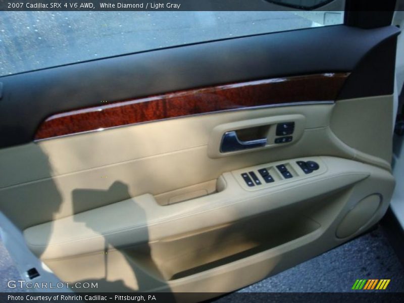 White Diamond / Light Gray 2007 Cadillac SRX 4 V6 AWD