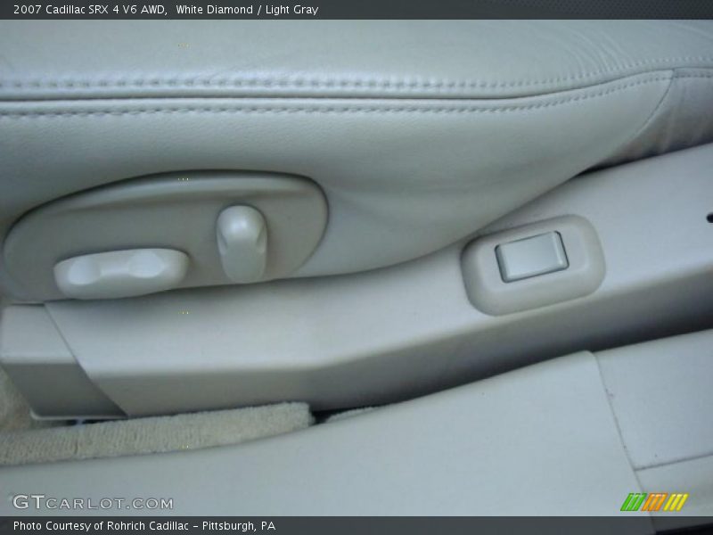 White Diamond / Light Gray 2007 Cadillac SRX 4 V6 AWD