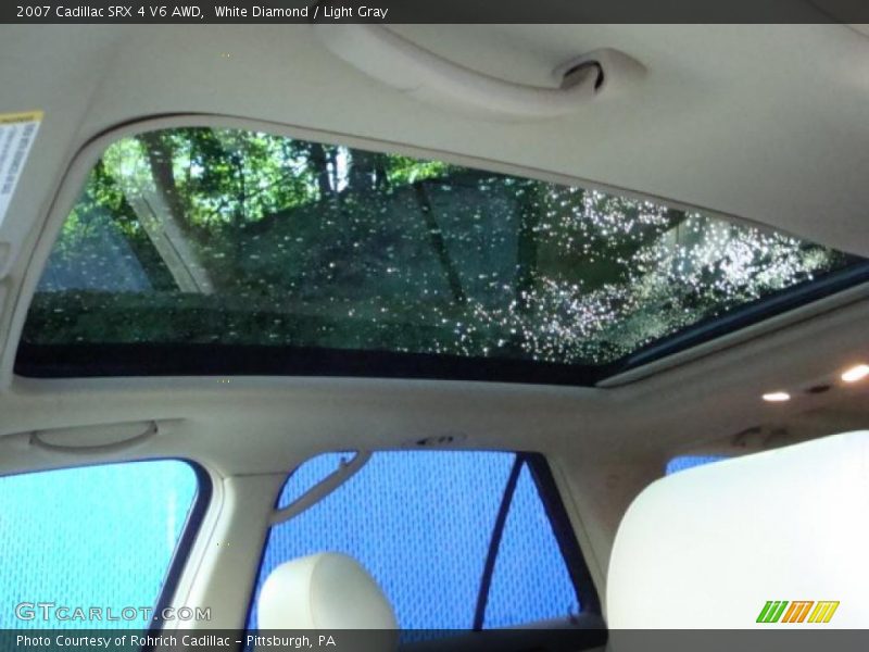White Diamond / Light Gray 2007 Cadillac SRX 4 V6 AWD