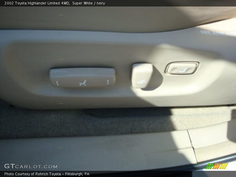 Super White / Ivory 2002 Toyota Highlander Limited 4WD