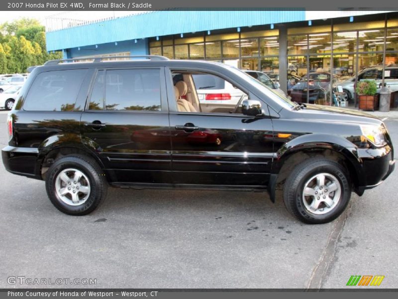 Formal Black / Saddle 2007 Honda Pilot EX 4WD