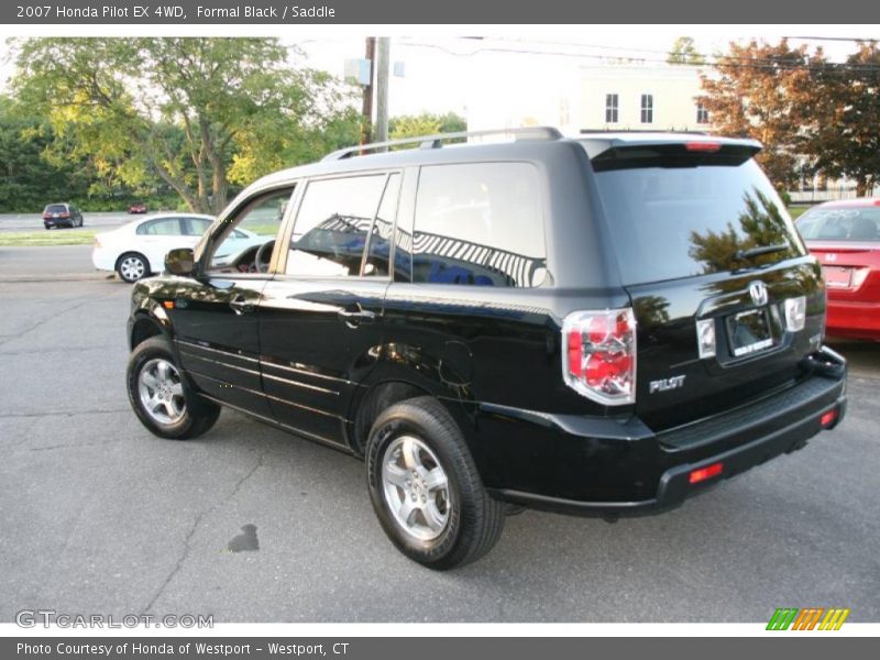 Formal Black / Saddle 2007 Honda Pilot EX 4WD
