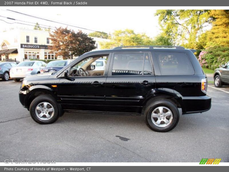 Formal Black / Saddle 2007 Honda Pilot EX 4WD