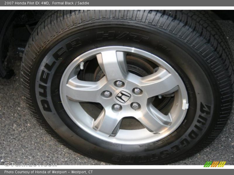Formal Black / Saddle 2007 Honda Pilot EX 4WD