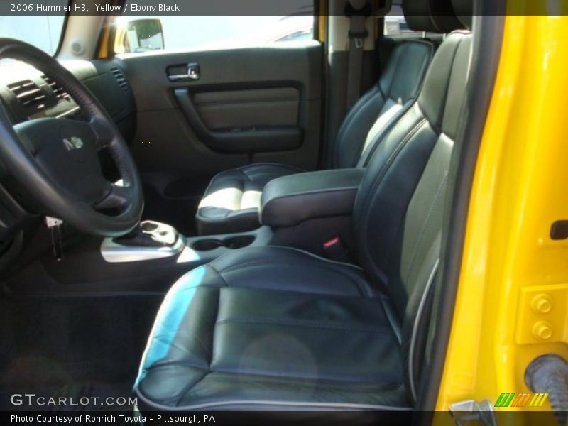 Yellow / Ebony Black 2006 Hummer H3