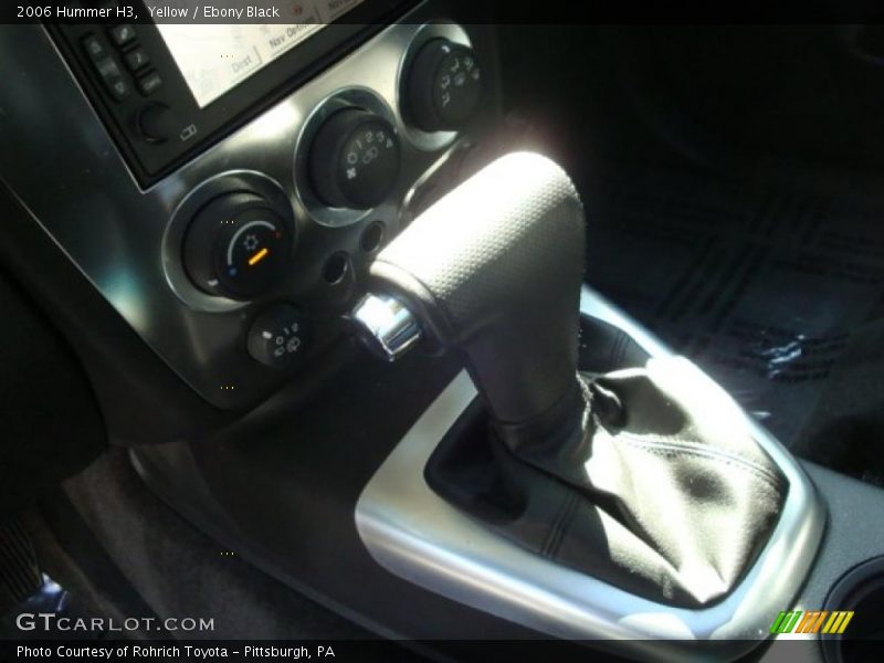Yellow / Ebony Black 2006 Hummer H3