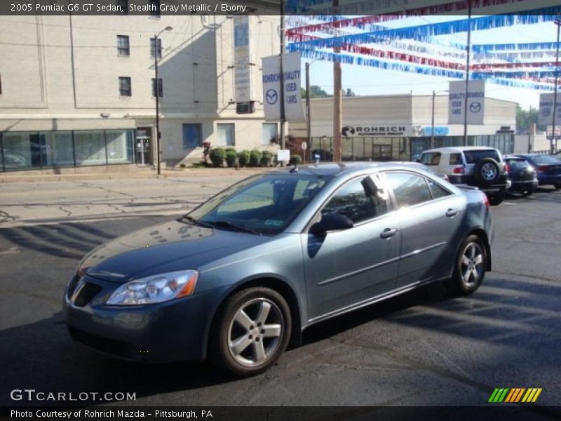 Stealth Gray Metallic / Ebony 2005 Pontiac G6 GT Sedan