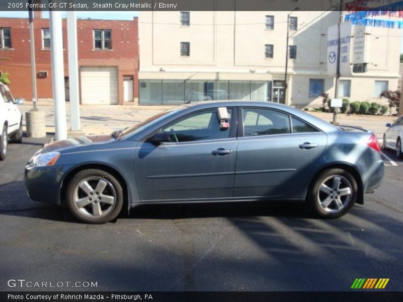 Stealth Gray Metallic / Ebony 2005 Pontiac G6 GT Sedan