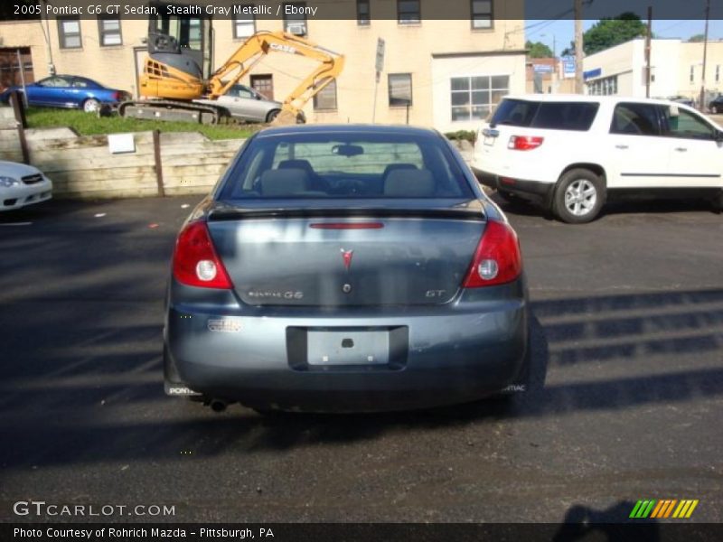 Stealth Gray Metallic / Ebony 2005 Pontiac G6 GT Sedan