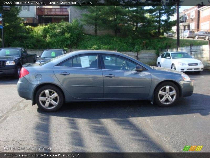 Stealth Gray Metallic / Ebony 2005 Pontiac G6 GT Sedan