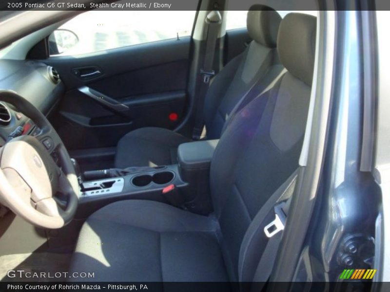 Stealth Gray Metallic / Ebony 2005 Pontiac G6 GT Sedan