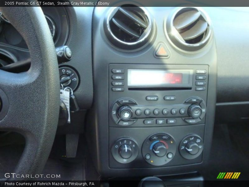 Stealth Gray Metallic / Ebony 2005 Pontiac G6 GT Sedan