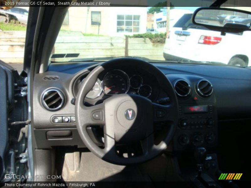 Stealth Gray Metallic / Ebony 2005 Pontiac G6 GT Sedan