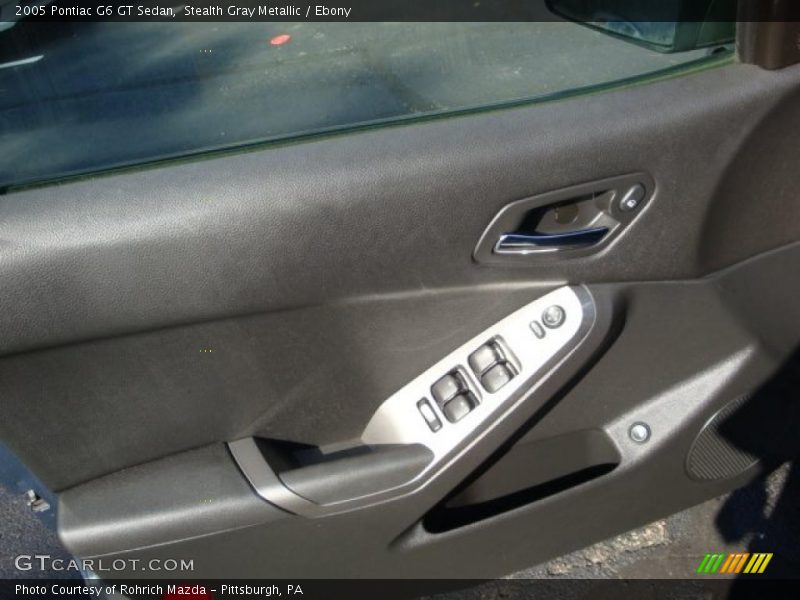 Stealth Gray Metallic / Ebony 2005 Pontiac G6 GT Sedan