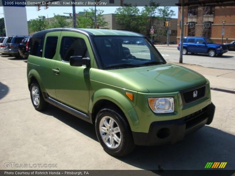 Kiwi Metallic / Black/Gray 2006 Honda Element EX-P AWD