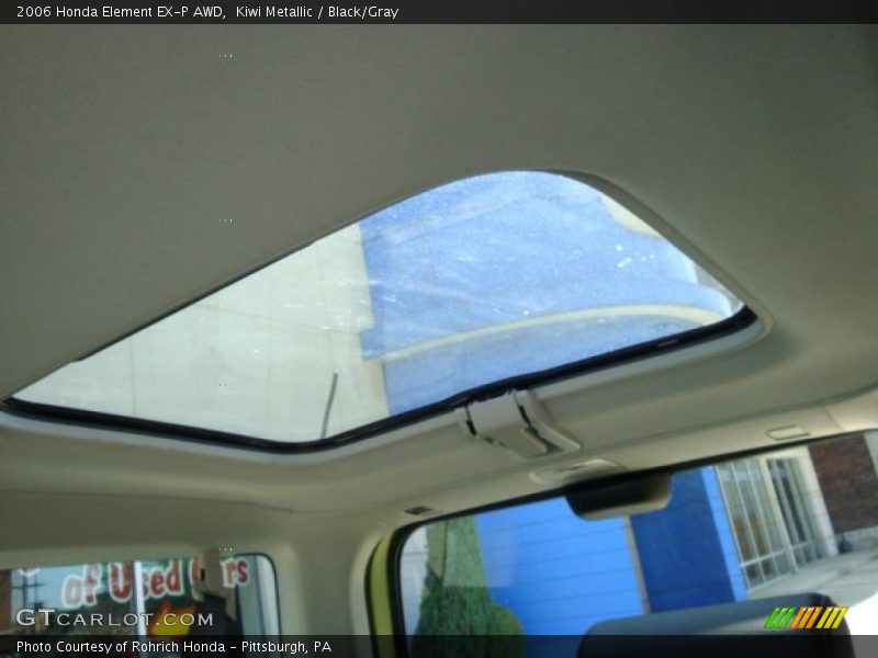 Kiwi Metallic / Black/Gray 2006 Honda Element EX-P AWD