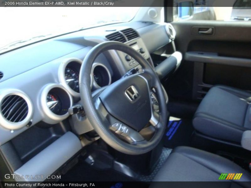 Kiwi Metallic / Black/Gray 2006 Honda Element EX-P AWD