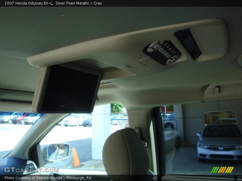 Silver Pearl Metallic / Gray 2007 Honda Odyssey EX-L