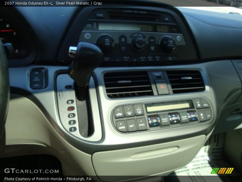 Silver Pearl Metallic / Gray 2007 Honda Odyssey EX-L