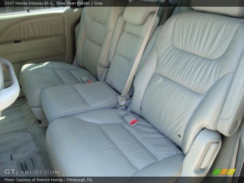 Silver Pearl Metallic / Gray 2007 Honda Odyssey EX-L