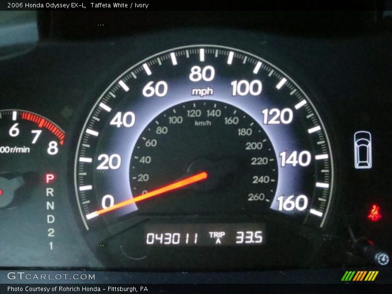 Taffeta White / Ivory 2006 Honda Odyssey EX-L