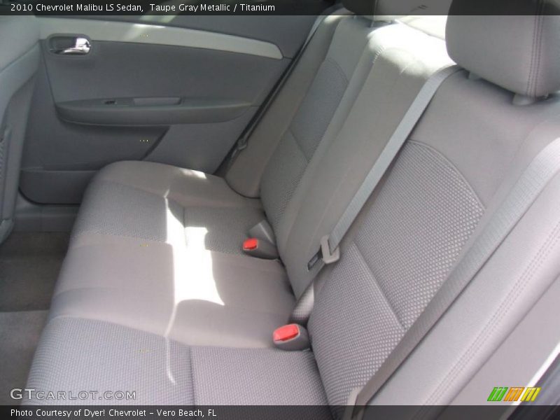 Taupe Gray Metallic / Titanium 2010 Chevrolet Malibu LS Sedan