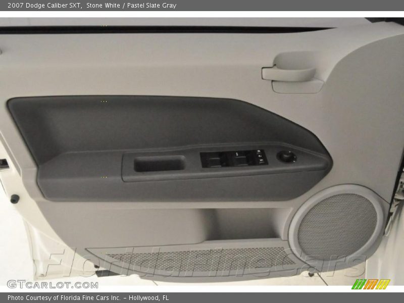 Stone White / Pastel Slate Gray 2007 Dodge Caliber SXT