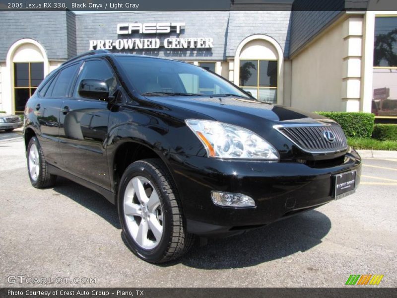 Black Onyx / Light Gray 2005 Lexus RX 330