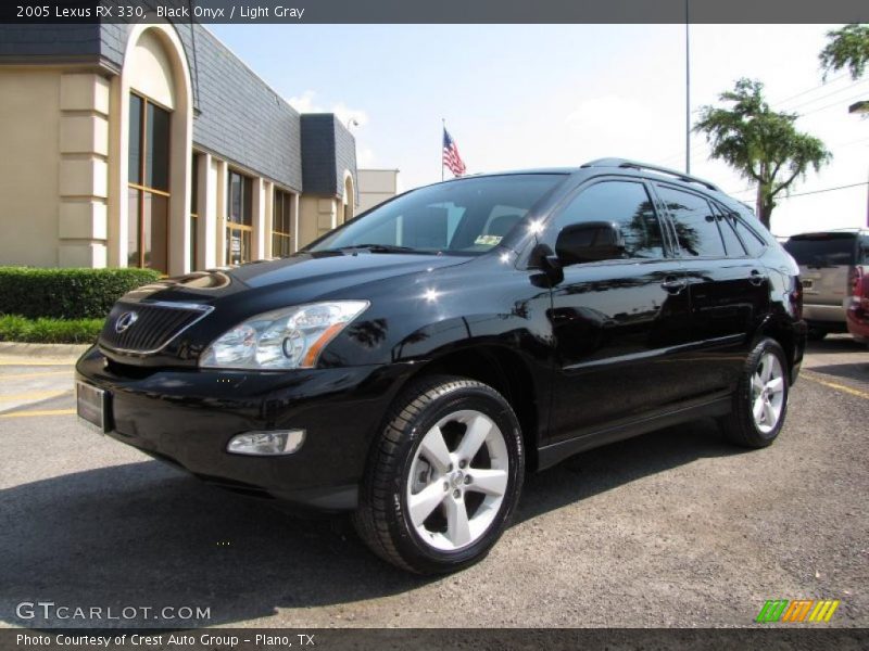 Black Onyx / Light Gray 2005 Lexus RX 330