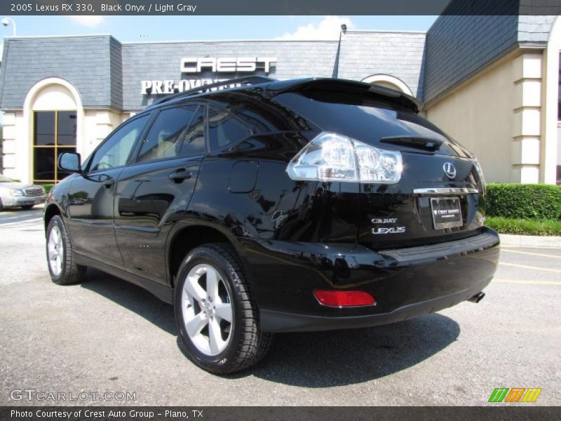 Black Onyx / Light Gray 2005 Lexus RX 330