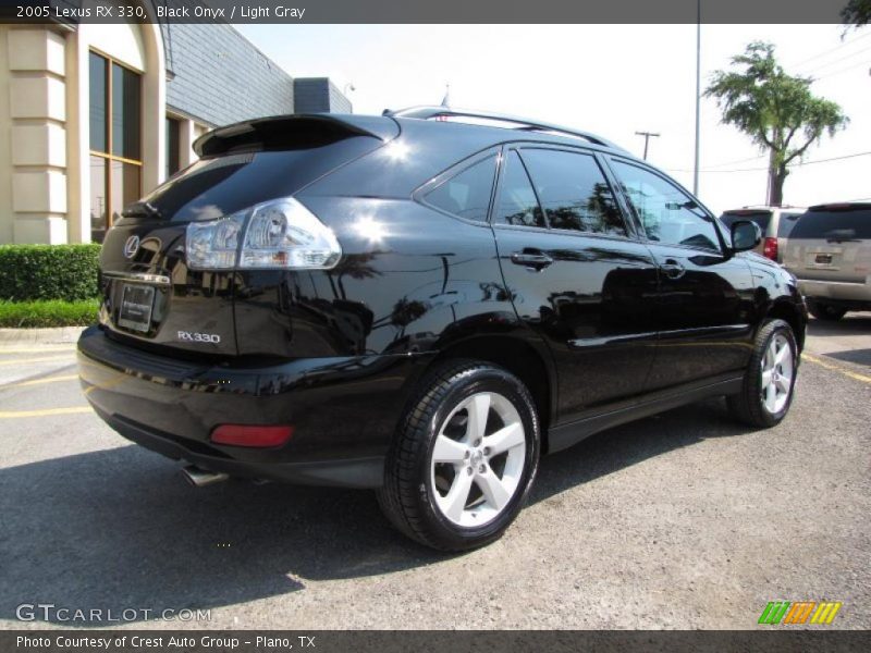 Black Onyx / Light Gray 2005 Lexus RX 330