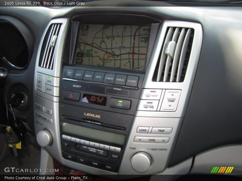 Black Onyx / Light Gray 2005 Lexus RX 330