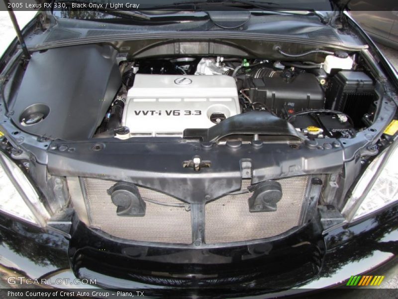 Black Onyx / Light Gray 2005 Lexus RX 330