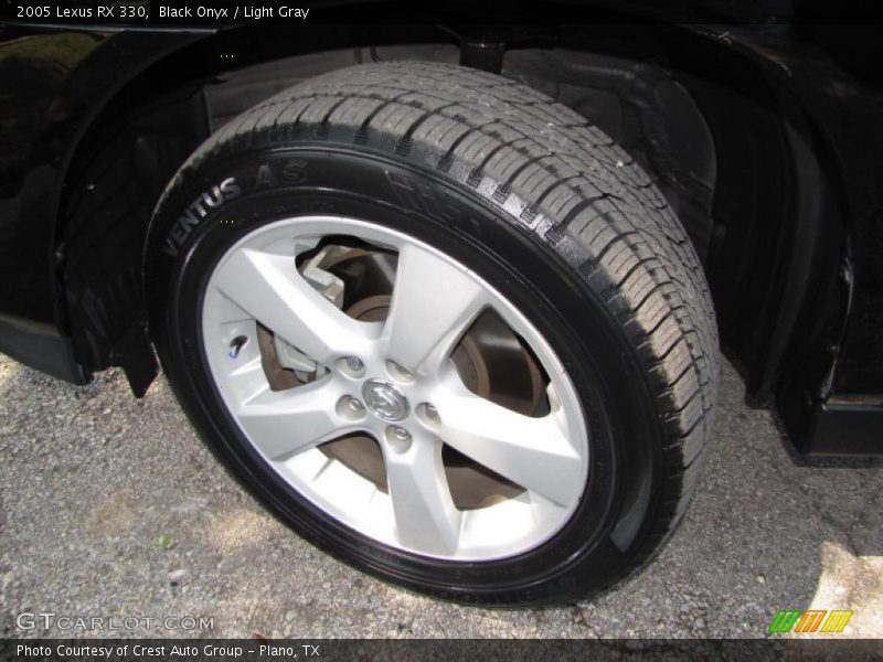 Black Onyx / Light Gray 2005 Lexus RX 330