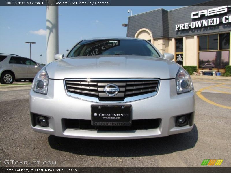 Radiant Silver Metallic / Charcoal 2007 Nissan Maxima 3.5 SL
