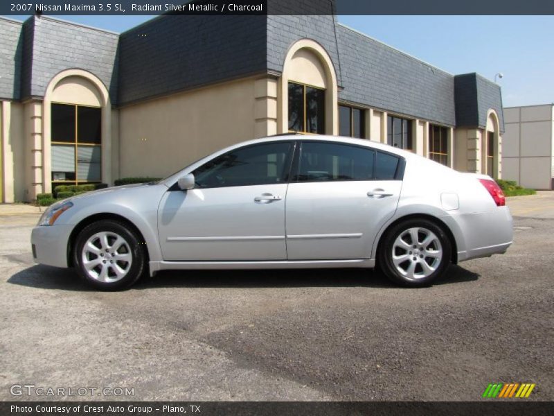 Radiant Silver Metallic / Charcoal 2007 Nissan Maxima 3.5 SL
