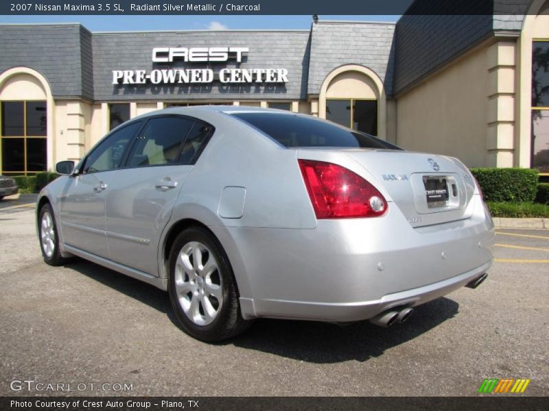 Radiant Silver Metallic / Charcoal 2007 Nissan Maxima 3.5 SL