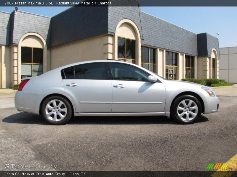 Radiant Silver Metallic / Charcoal 2007 Nissan Maxima 3.5 SL