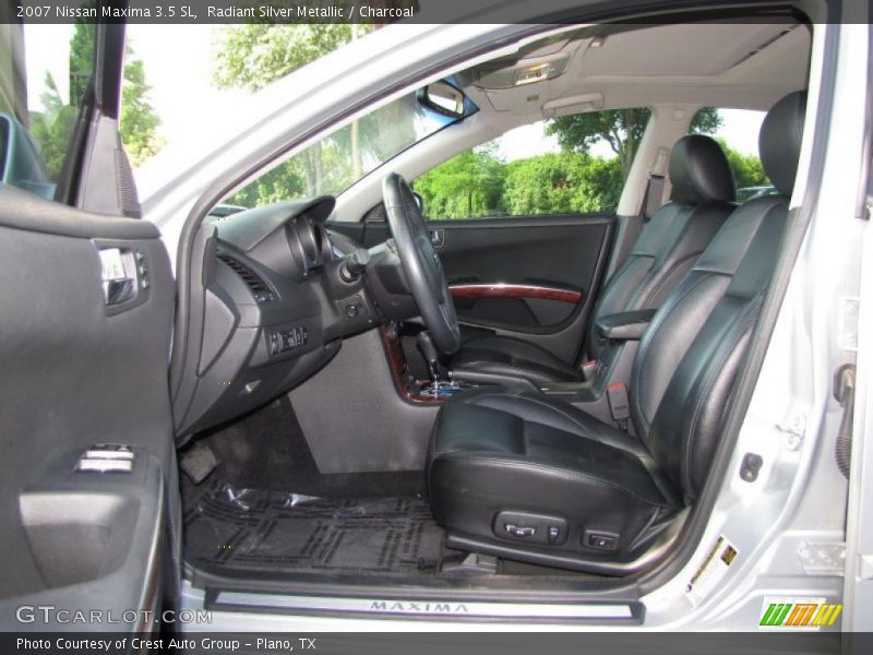 Radiant Silver Metallic / Charcoal 2007 Nissan Maxima 3.5 SL